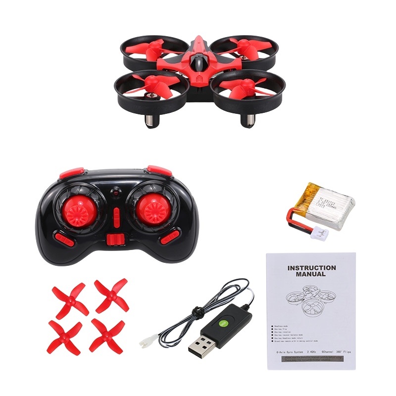 Mini Drone gyroscopique 2.4G 4 - Eachine Drone E010 avis et prix